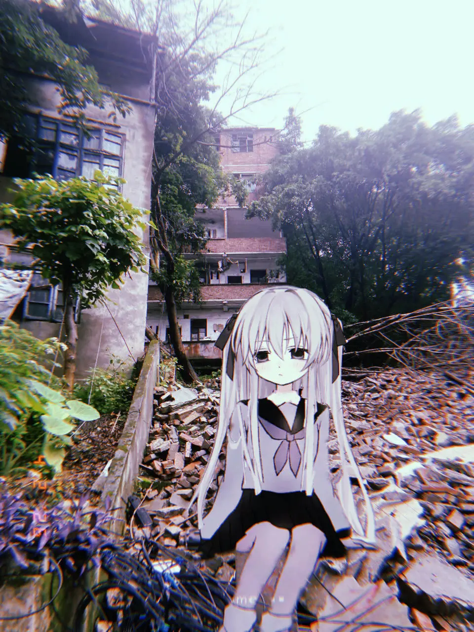 Sora 行方不明 in an abandoned communist village